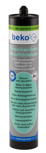 Beko Trockenbau Profilkleber grau